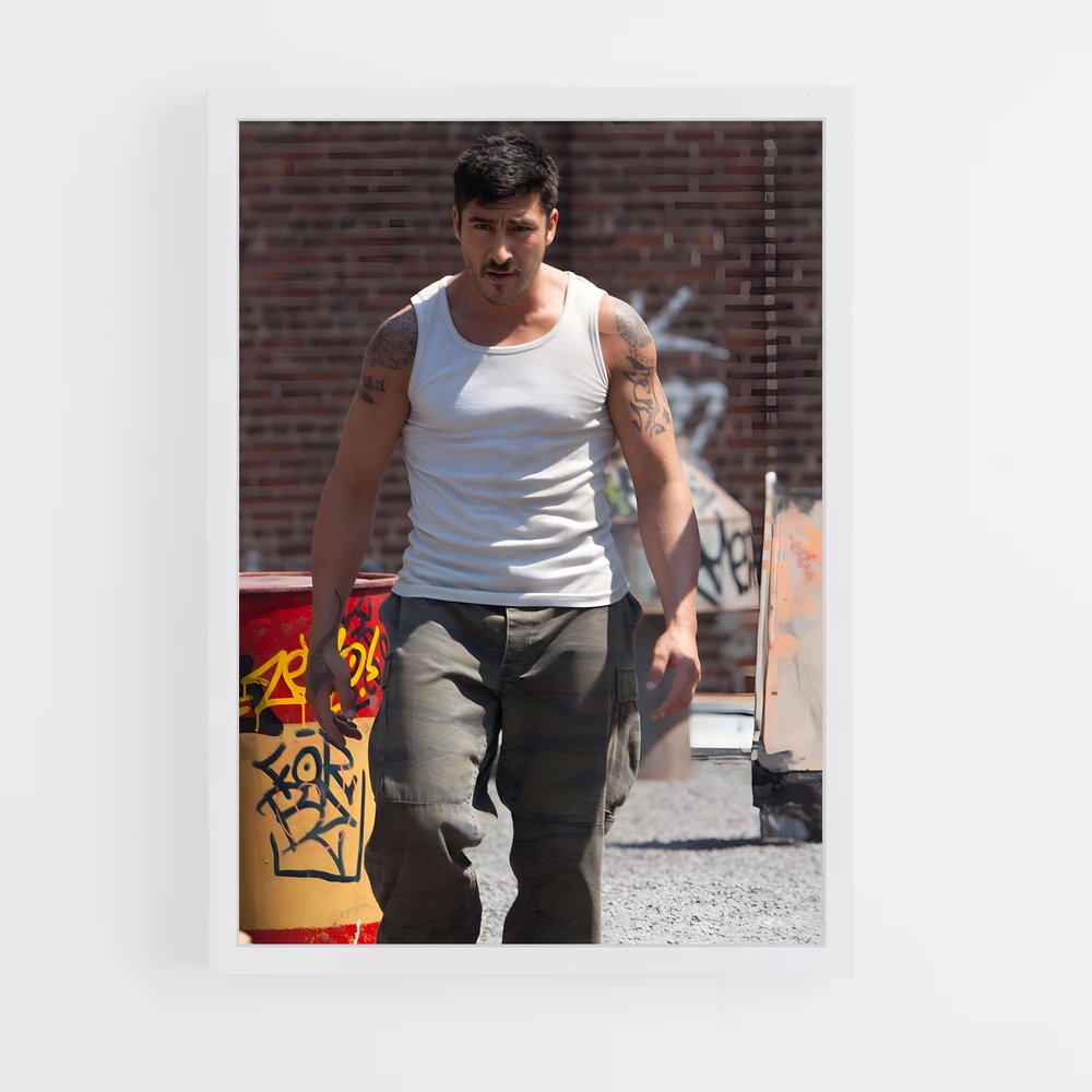 Poster David Skate – affiche Parkour et freerun (vue 3)